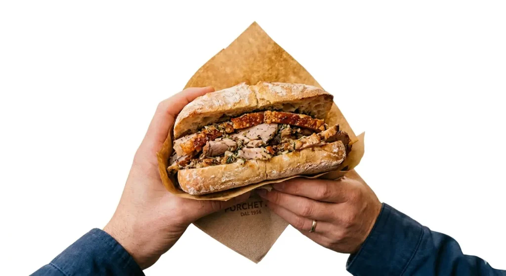 Panino con porchetta