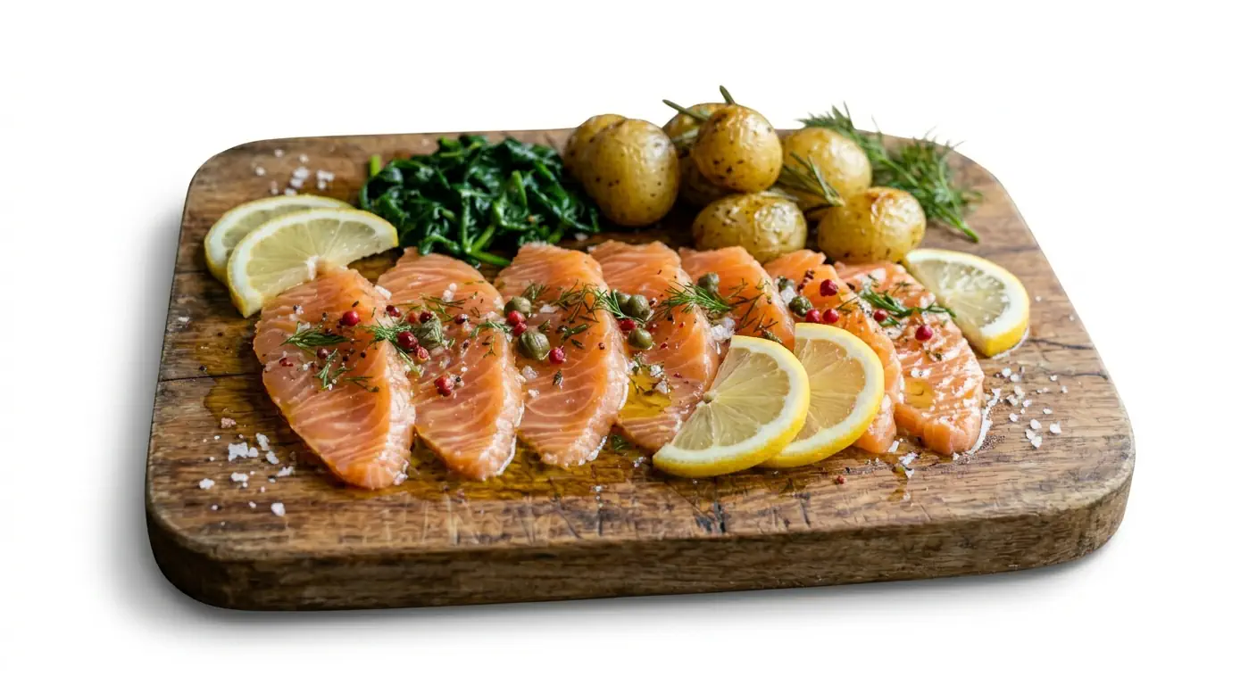 salmone marinato