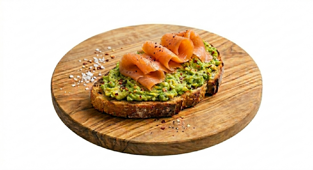 Tostada con prosciutto crudo